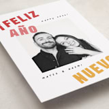 "Año Nuevo" - Holiday Cards in Sunset by Olivia Raufman - Detail