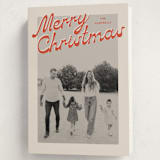 "Nostalgia" - Holiday Cards in Candy Cane by Ekko Studio - Folded Card