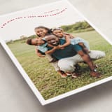 "Simple Twist" - Holiday Cards in Poinsettia by Erica Krystek - Detail