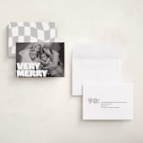 "Very Bold" - Holiday Cards in Snowflake by Jessie Steury - Assembled