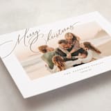 "Topper" - Holiday Cards in Golden by Jessica Williams - Detail