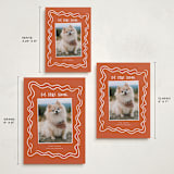 "wiggly lines" - Holiday Cards in Holly by Vera Lim - Formats Available