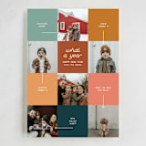 "Year in Review" - Holiday Cards in Retro by elithing - Full Design