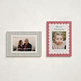 "Charm" - Holiday Cards in Cherry by Nicoletta Savod - Photo Orientation Options