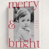 "Candy Canes" - Holiday Cards in Candy Cane by Maria Alou - Folded Card