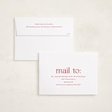 "Candy Canes" - Holiday Cards in Candy Cane by Maria Alou - FREE Recipient Addressing