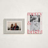 "Candy Canes" - Holiday Cards in Candy Cane by Maria Alou - Photo Orientation Options