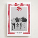 "Ribbon Framed" - Holiday Cards in Snow by Iveta Angelova - Front