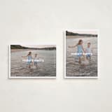 "frolicsome" - Holiday Cards in Snow by Snow and Ivy - Photo Orientation Options