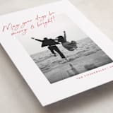 "Top Script Note" - Holiday Cards in Santa by Jackie Crawford - Detail