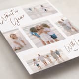 "Simply Scripted" - Holiday Cards in Copper by Stacey Meacham - Detail