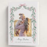 "Soft Garland" - Holiday Cards in Winter Rose by frau brandt - Folded Card