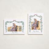 "Soft Garland" - Holiday Cards in Winter Rose by frau brandt - Photo Orientation Options