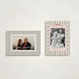 "hand-drawn Vintage garden" - Holiday Cards in Stocking by Creo Study - Photo Orientation Options