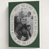 "Come Adore" - Holiday Cards in Pine by Brianne Larsen - Folded Card
