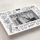 "Three! Two! One!" - Holiday Cards in Metal by Abbigail Lim - Detail