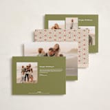 "Juniper berry" - Holiday Cards in Pine by Natalie Rae - Back of Card Options