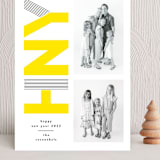 "HNY!" - Holiday Cards in Sunshine by Erica Krystek - Front