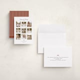 "Delicate" - Holiday Cards in Linen by Jennifer Postorino - Assembled