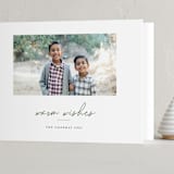 "warmwishes" - Holiday Cards in Wreath by Bethany McDonald - Folded Card