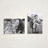 "Brightest Blessings" - Holiday Cards in Snow by Kristie Kern - Photo Orientation Options