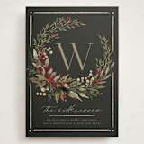 "Wild Wreath" - Holiday Cards in Garland by Wildfield Paper Co - Front