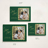 "Squiggle and Stars" - Holiday Cards in Forest by Lauren Jopling - Formats Available