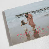 "Classic Love" - Holiday Cards in Candy Cane by Corinne Malesic - Detail