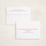 "Portrait Custom" - Holiday Cards in Gold by Minted - FREE Recipient Addressing