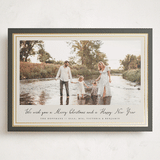 "Oasis" - Holiday Cards in Olive by Petra Kern - Front