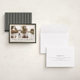 "Oasis" - Holiday Cards in Olive by Petra Kern - Assembled