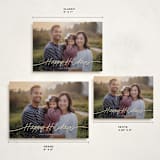 "Faubourg" - Holiday Cards in Pudding by Leia Matt - Formats Available