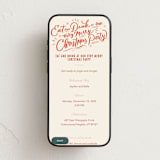 "Very Merry Party" - Online Holiday Party Invitations in Peppermint by Stephanie Hawkes - Mobile layout