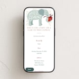 "White Elephant Present" - Online Holiday Party Invitations in Juniper by Alethea and Ruth - Mobile layout