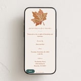 "Friendsgiving Leaf" - Online Holiday Party Invitations in Mashed Potatoes by Amy Payne - Mobile layout