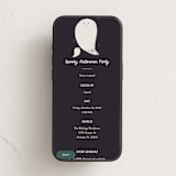 "Ghosts" - Online Holiday Party Invitations in Night by Gwen Bedat - Mobile layout