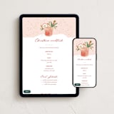 "Bottle of Rum" - Online Holiday Party Invitations in Bubbly by Paper Raven Co. - Mobile + desktop layout