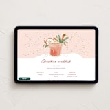 "Bottle of Rum" - Online Holiday Party Invitations in Bubbly by Paper Raven Co. - Desktop layout