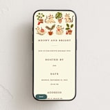 "Christmas with Cats" - Online Holiday Party Invitations in Champagne by Vivian Yiwing - Mobile layout