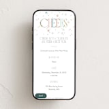"Cheers to you!" - Online Holiday Party Invitations in Confetti by Robert and Stella - Mobile layout