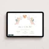 "Giardino" - Online Holiday Party Invitations in Flame by Pati Cascino - Desktop layout