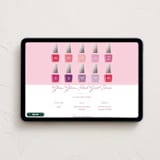 "Nailed It" - Online Holiday Party Invitations in Peony by Megan Cash - Desktop layout