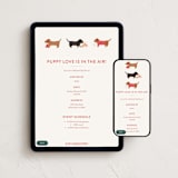 "Love you long time" - Online Holiday Party Invitations in Copper by Itsy Belle Studio - Mobile + desktop layout