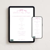 "Royal" - Online Holiday Party Invitations in Blush by Petra Kern - Mobile + desktop layout