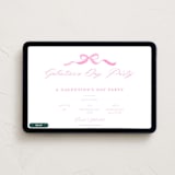 "Royal" - Online Holiday Party Invitations in Blush by Petra Kern - Desktop layout