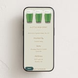 "May Your Draughts Come True" - Online Holiday Party Invitations in Sage by Carolyn Kach - Mobile layout