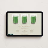 "May Your Draughts Come True" - Online Holiday Party Invitations in Sage by Carolyn Kach - Desktop layout