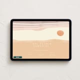 "Horizon landscape" - Online Holiday Party Invitations in Sand by Tatjana Koraksic - Desktop layout
