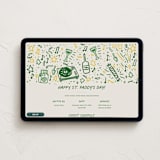 "Three! Two! One!" - Online Holiday Party Invitations in Cream by Abbigail Lim - Desktop layout