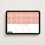 "Talavera" - Online Holiday Party Invitations in Terracotta by Lagniappe Paper - Desktop layout